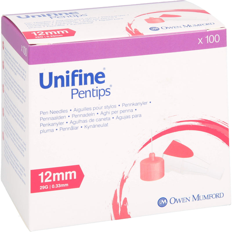 UNIFINE PENTIPS 12MM 29G 100 St