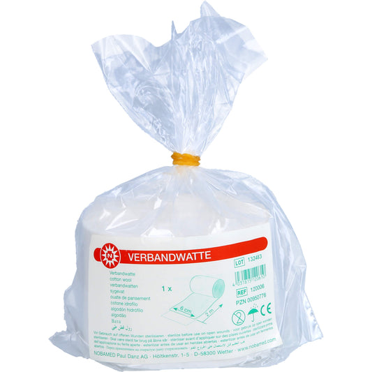VERBANDWATTE gerollt 6 cmx2 m 1 St