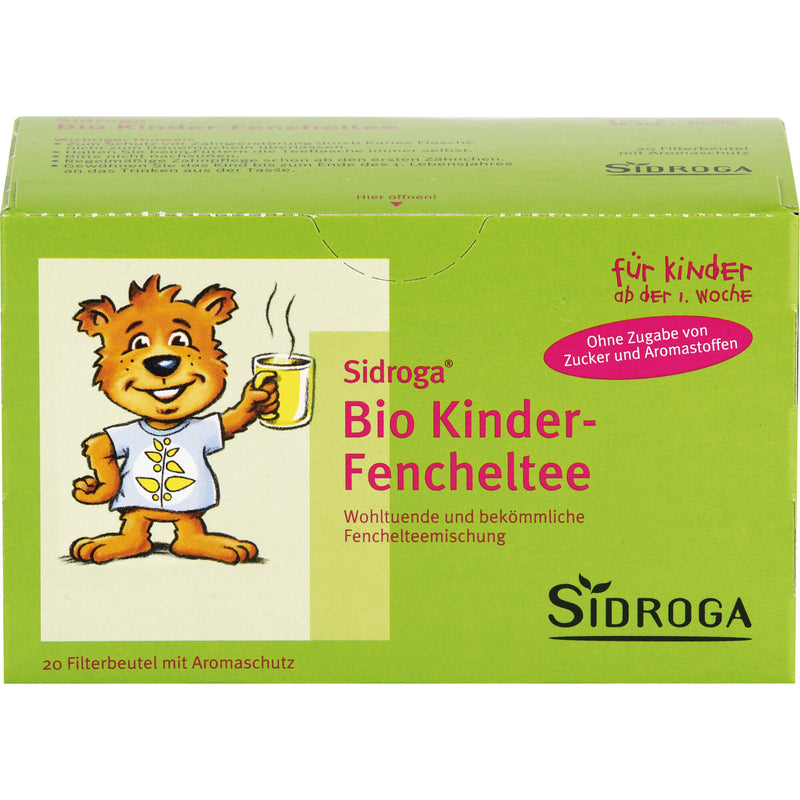 SIDROGA BIO KDR FENCHELTEE 20X2.0 g