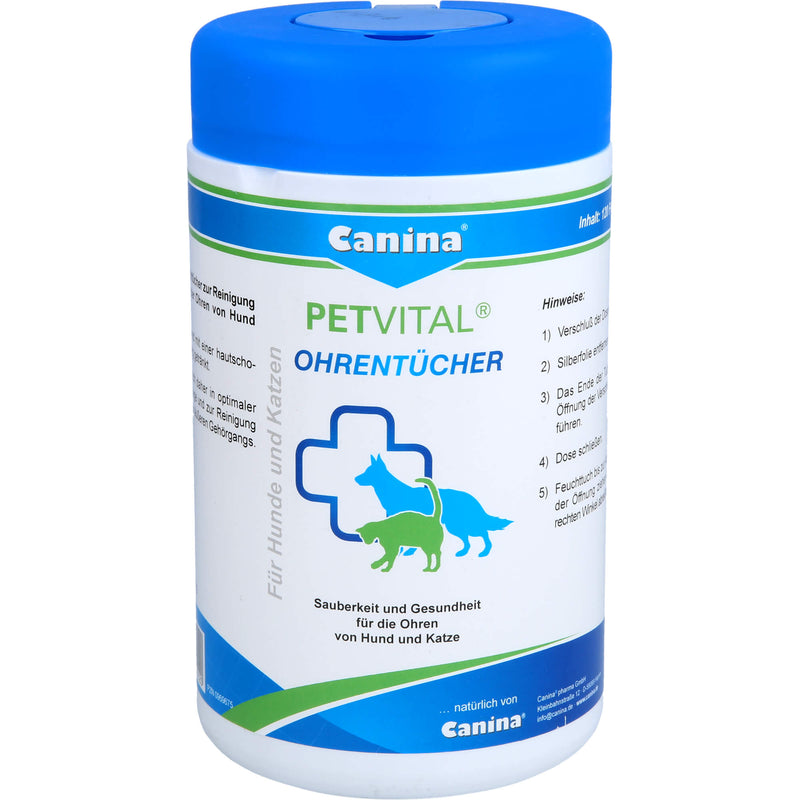 PETVITAL FEUCHTTUE F OHREN 120 St