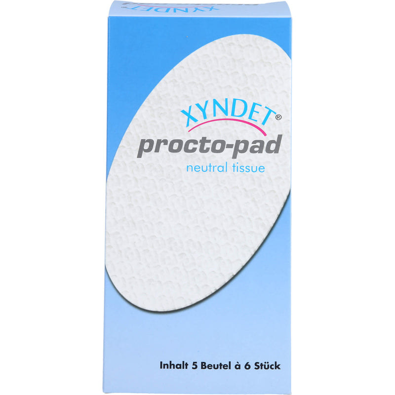 XYNDET PROCTO PAD TISSUE 5X6 St