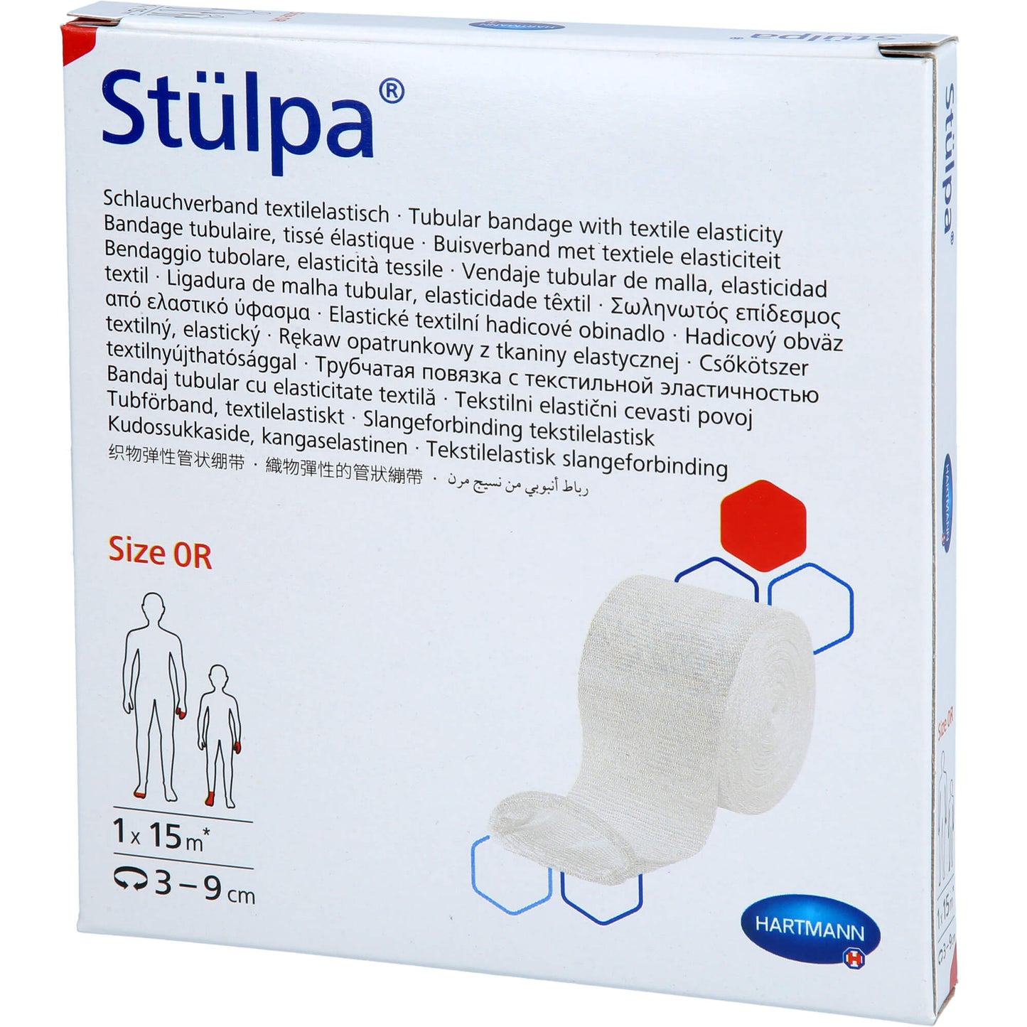 STÜLPA Rolle 0R 1,5 cmx15 m Kdr.Fuß/Zehe 1 St