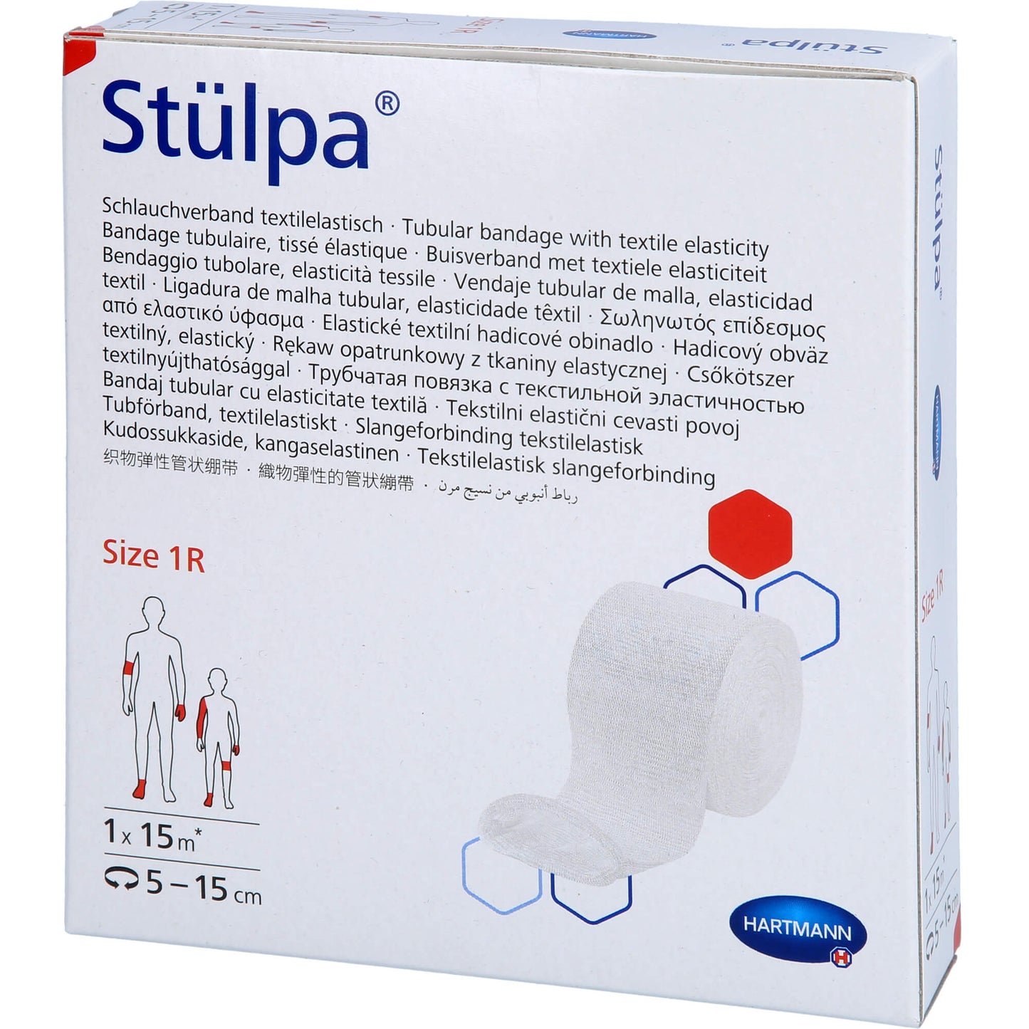 STÜLPA Rolle 1R 2,5 cmx15 m Finger 1 St