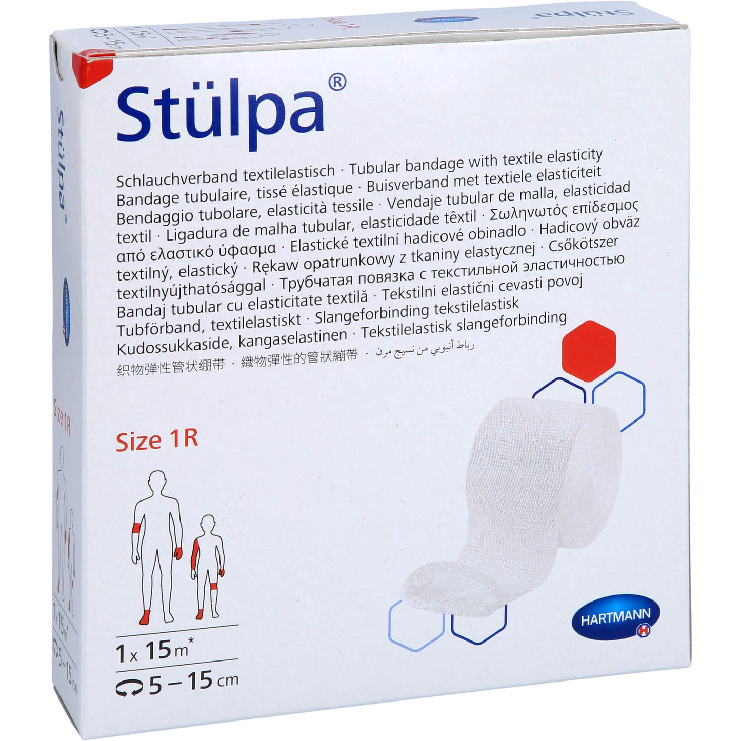 STÜLPA Rolle 1R 2,5 cmx15 m Finger 1 St