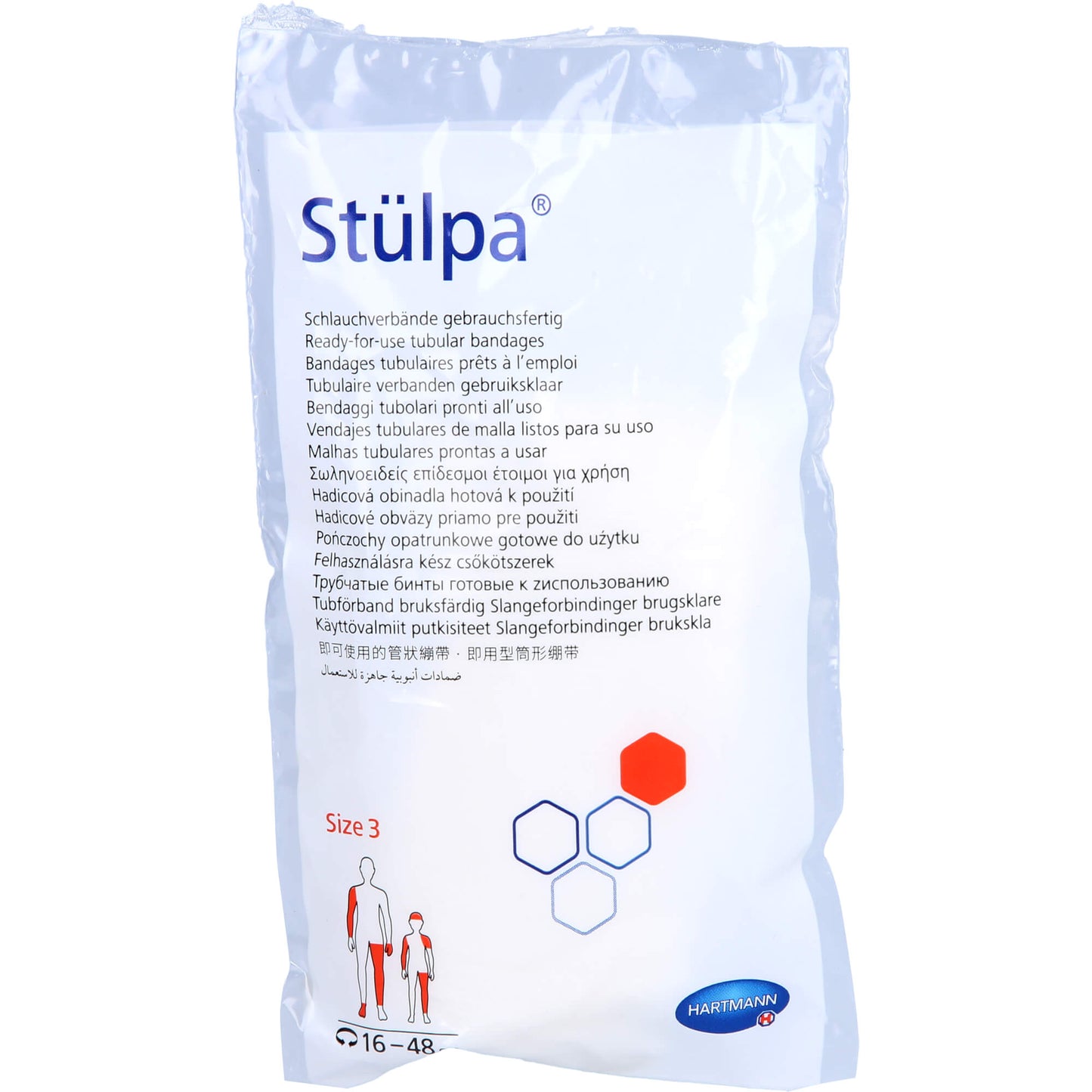 STÜLPA Fertigverband 3 Fuß/Kdr.Kopf cello. 1 St