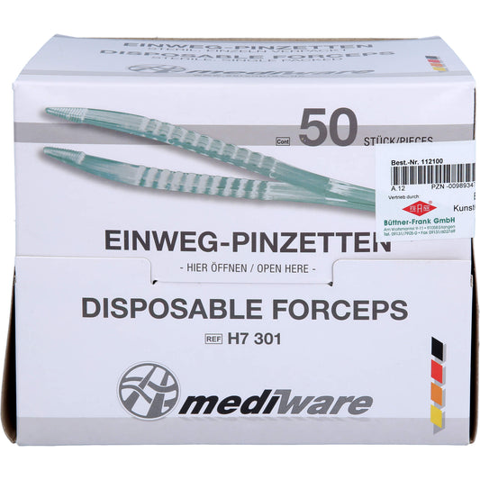 PINZETTE Einmal steril 50 St