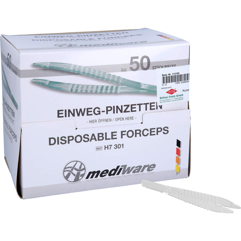 PINZETTE EINMAL STERIL 50 St