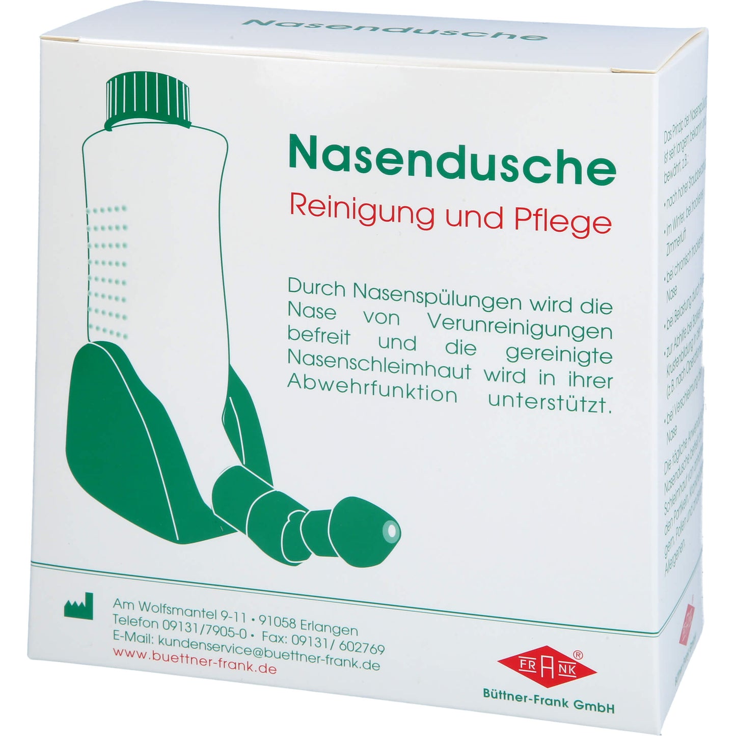 NASENDUSCHE Kst.+4 Btl.Salz 1 St