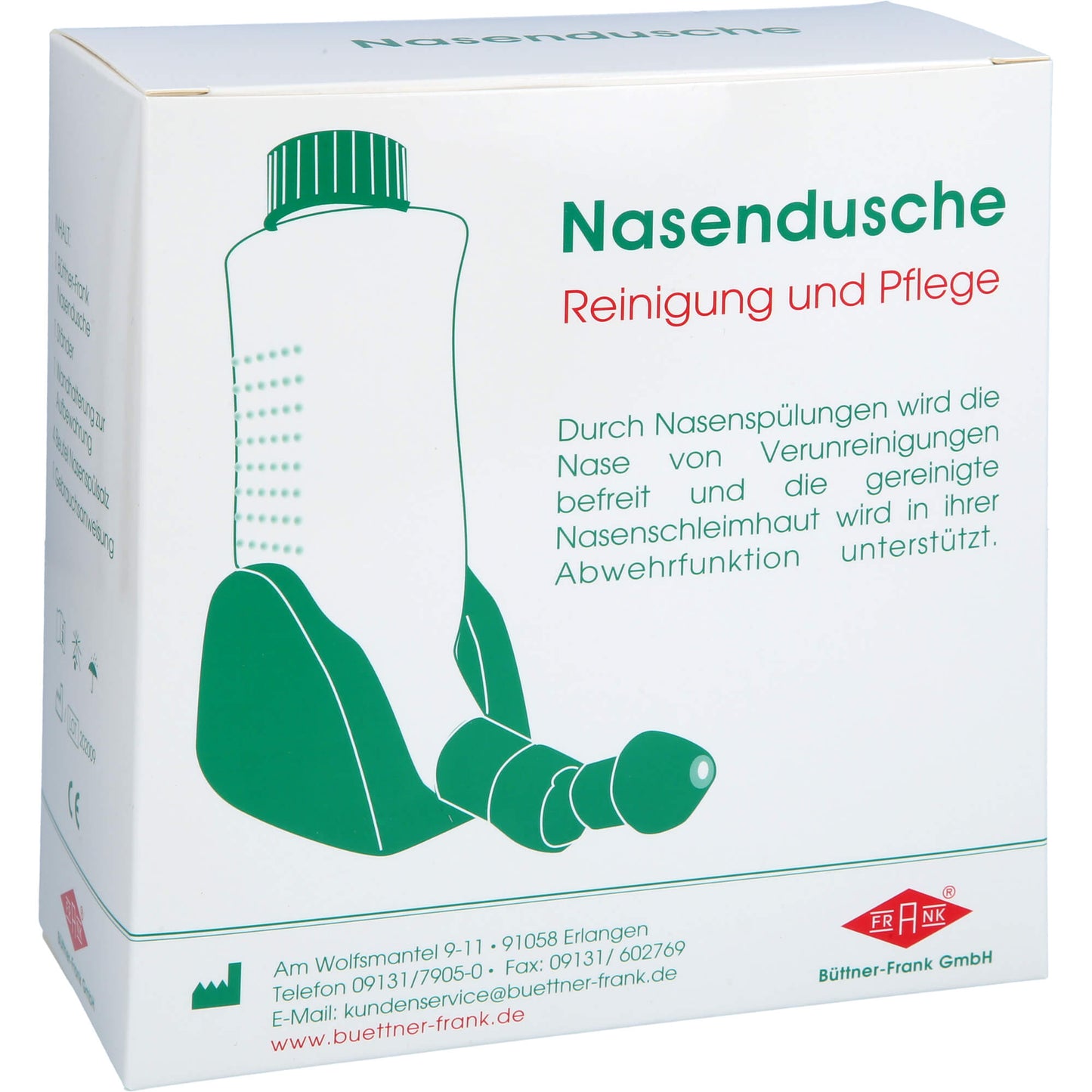 NASENDUSCHE Kst.+4 Btl.Salz 1 St