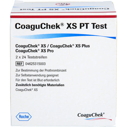 COAGUCHEK XS PT Test 2X24 St