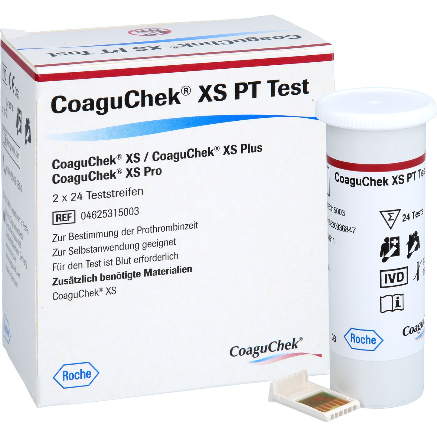 COAGUCHEK XS PT Test 2X24 St