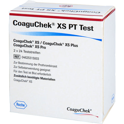 COAGUCHEK XS PT Test 2X24 St