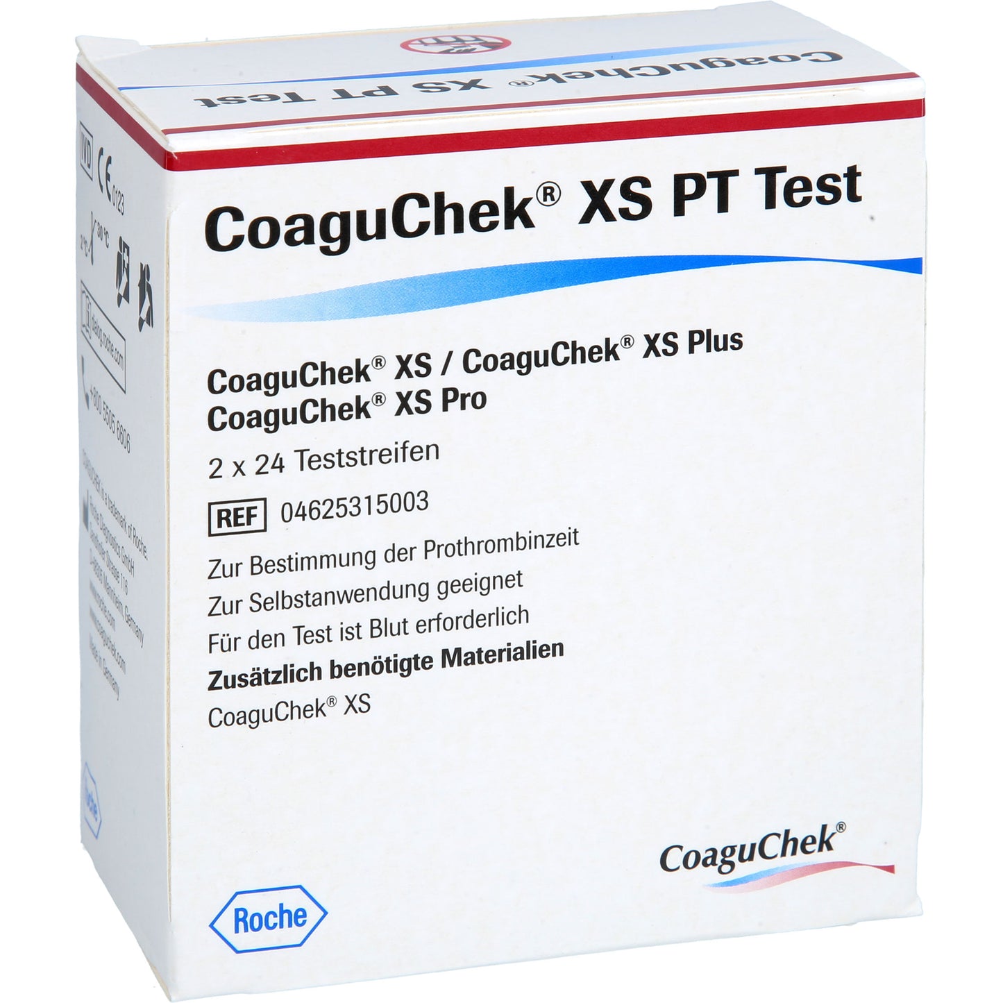 COAGUCHEK XS PT Test 2X24 St