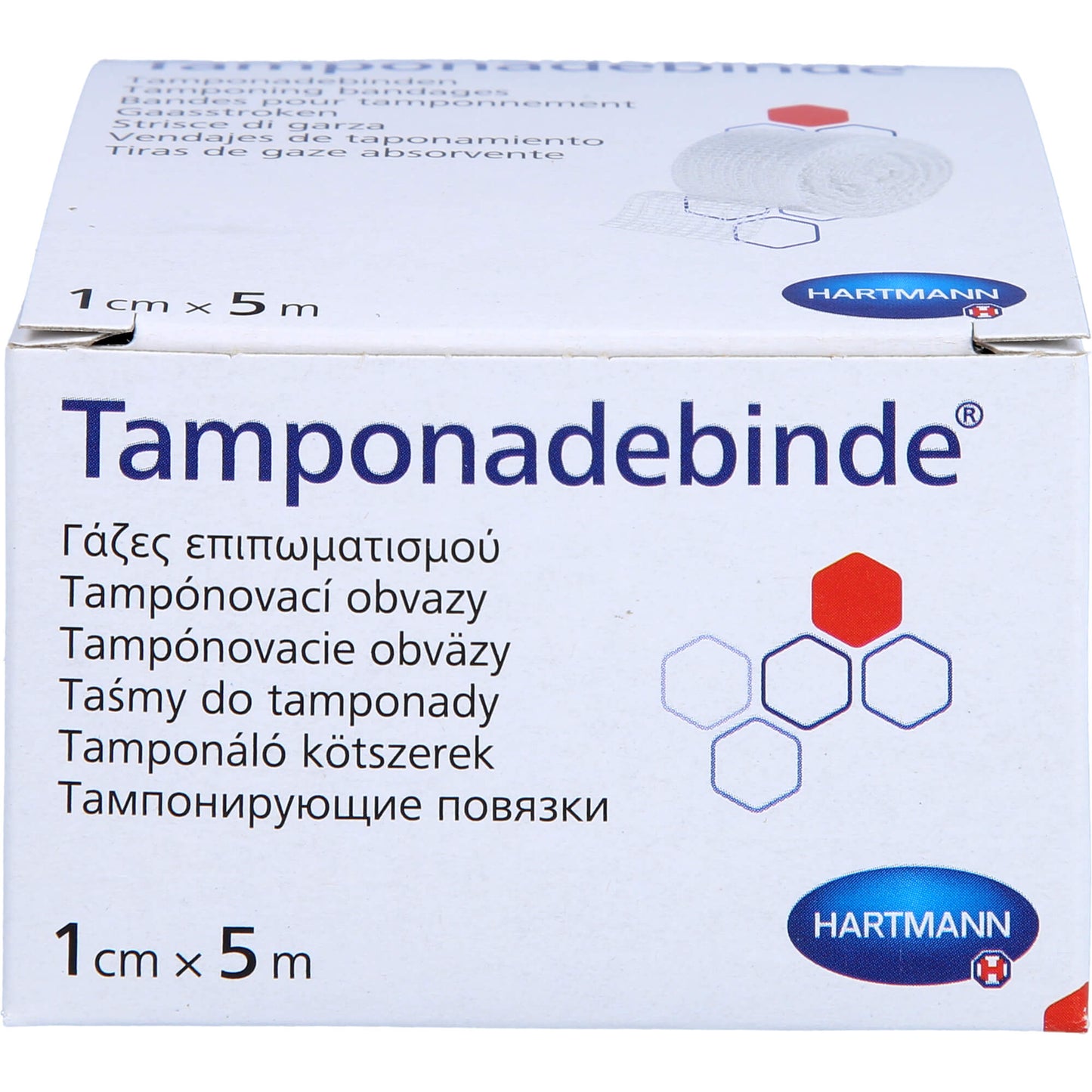 TAMPONADEBINDE 1 cmx5 m steril Hartmann 1 St