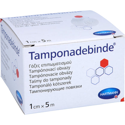 TAMPONADEBINDE 1 cmx5 m steril Hartmann 1 St