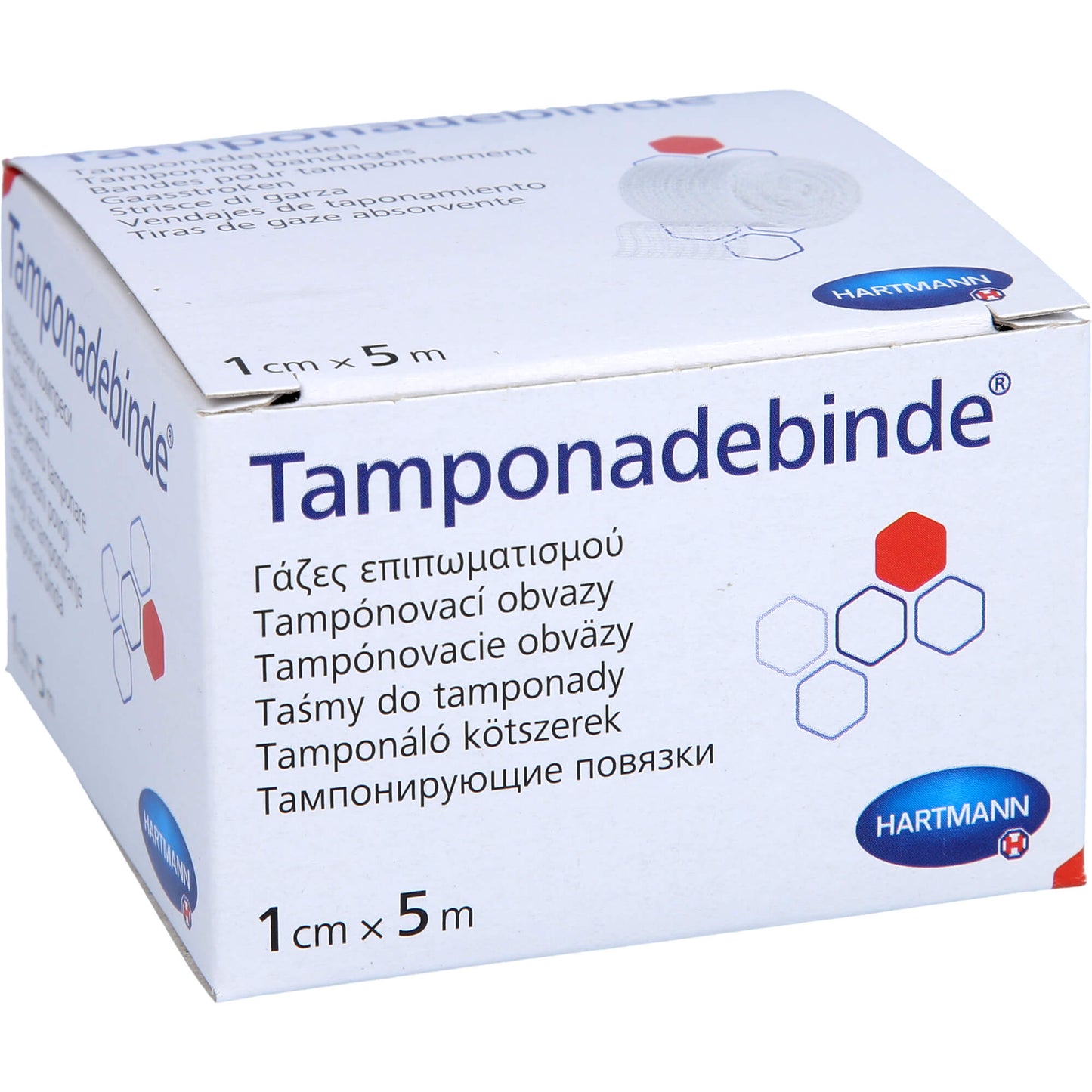 TAMPONADEBINDE 1 cmx5 m steril Hartmann 1 St