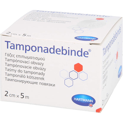 TAMPONADEBINDE 2 cmx5 m steril Hartmann 1 St