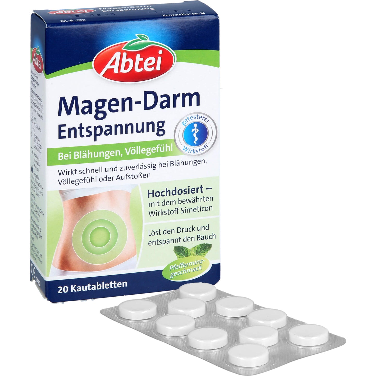ABTEI Magen Darm Entspannungstabletten 20 St