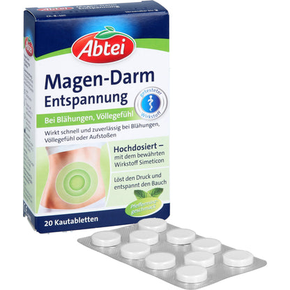 ABTEI Magen Darm Entspannungstabletten 20 St