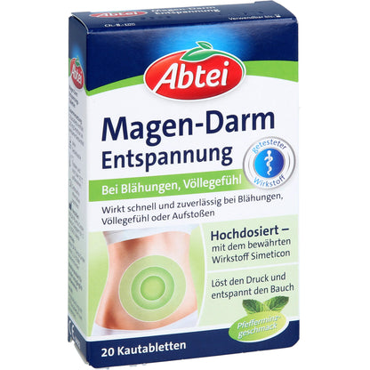 ABTEI Magen Darm Entspannungstabletten 20 St