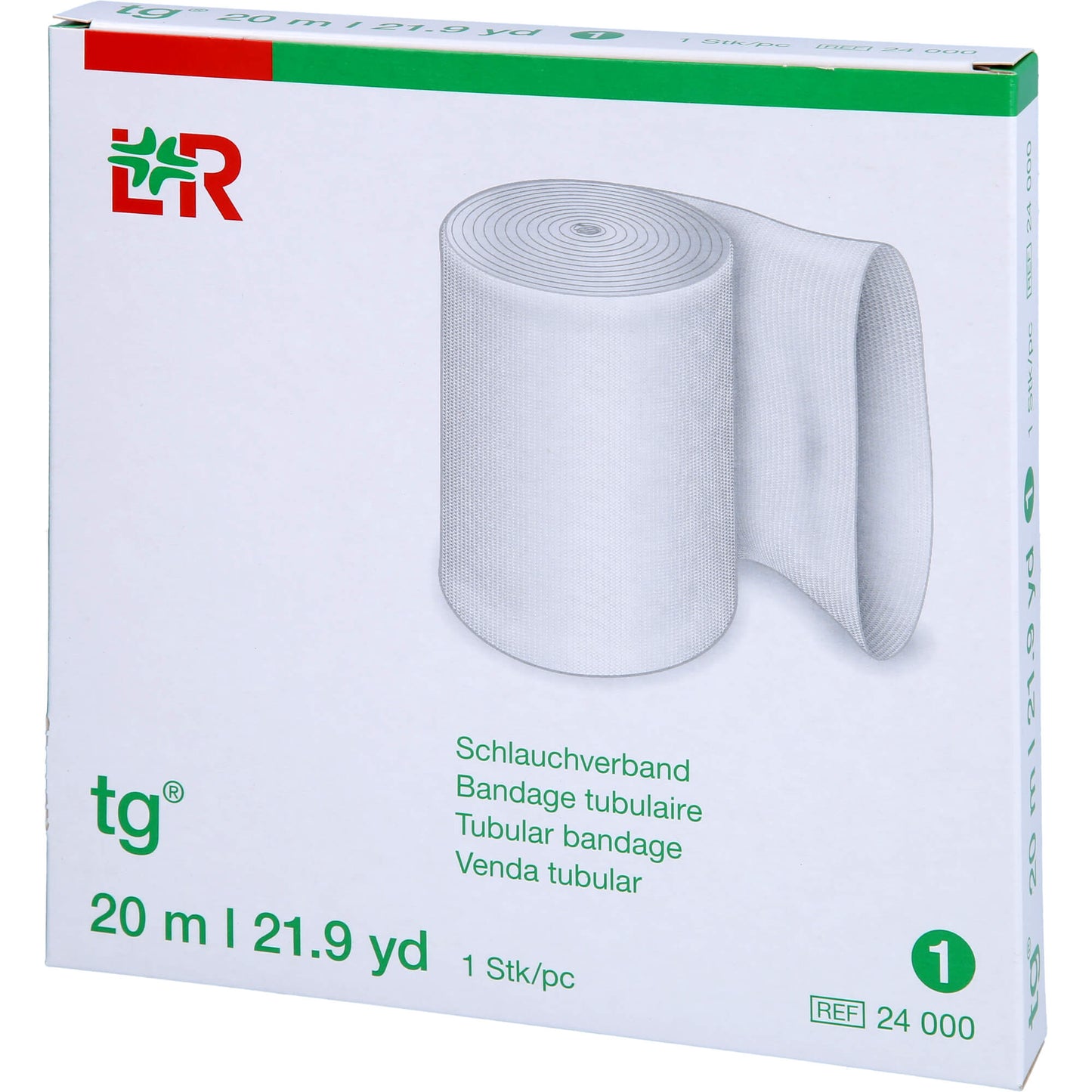 TG Schlauchverband Gr.1 20 m weiß 1 St