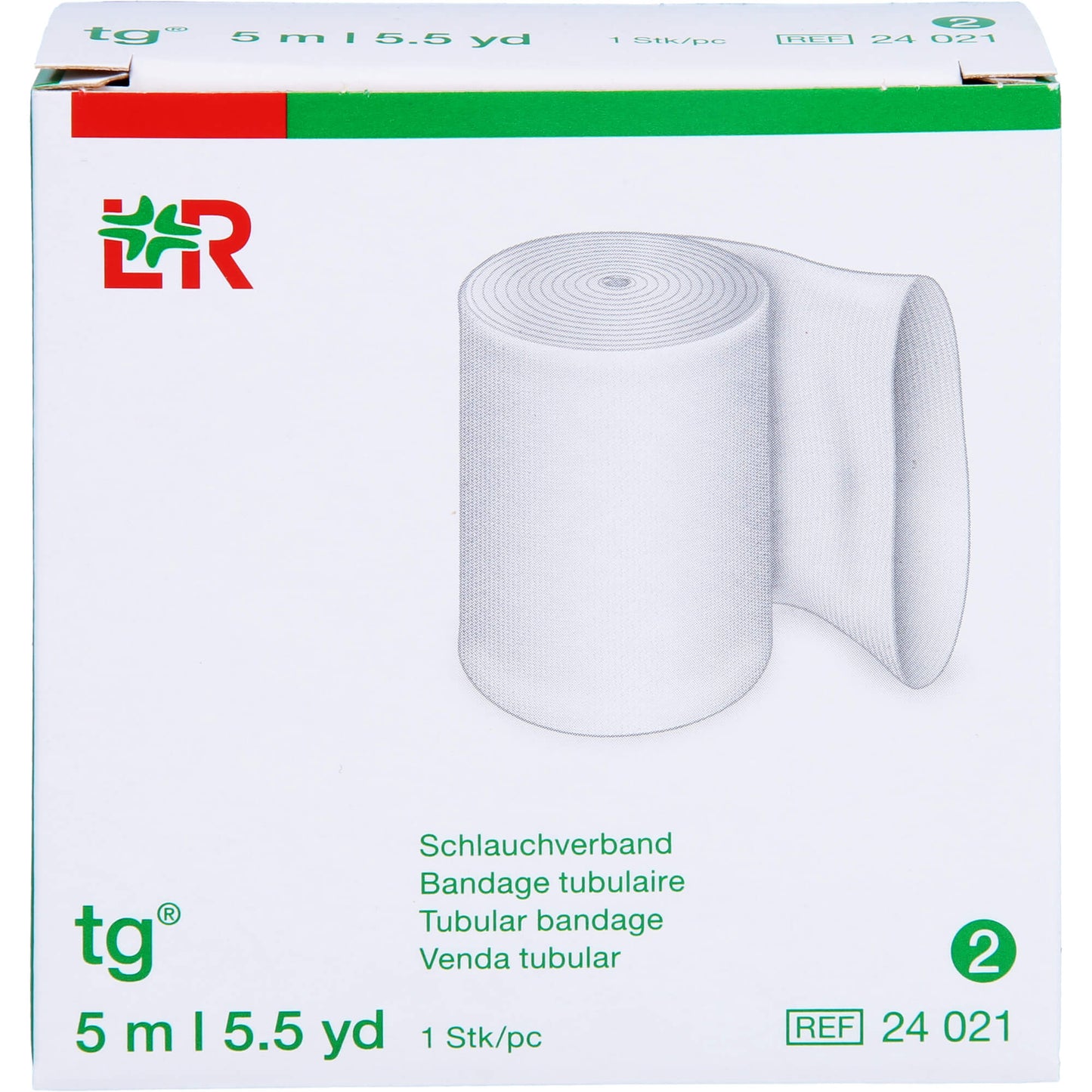 TG Schlauchverband Gr.2 5 m weiß 1 St