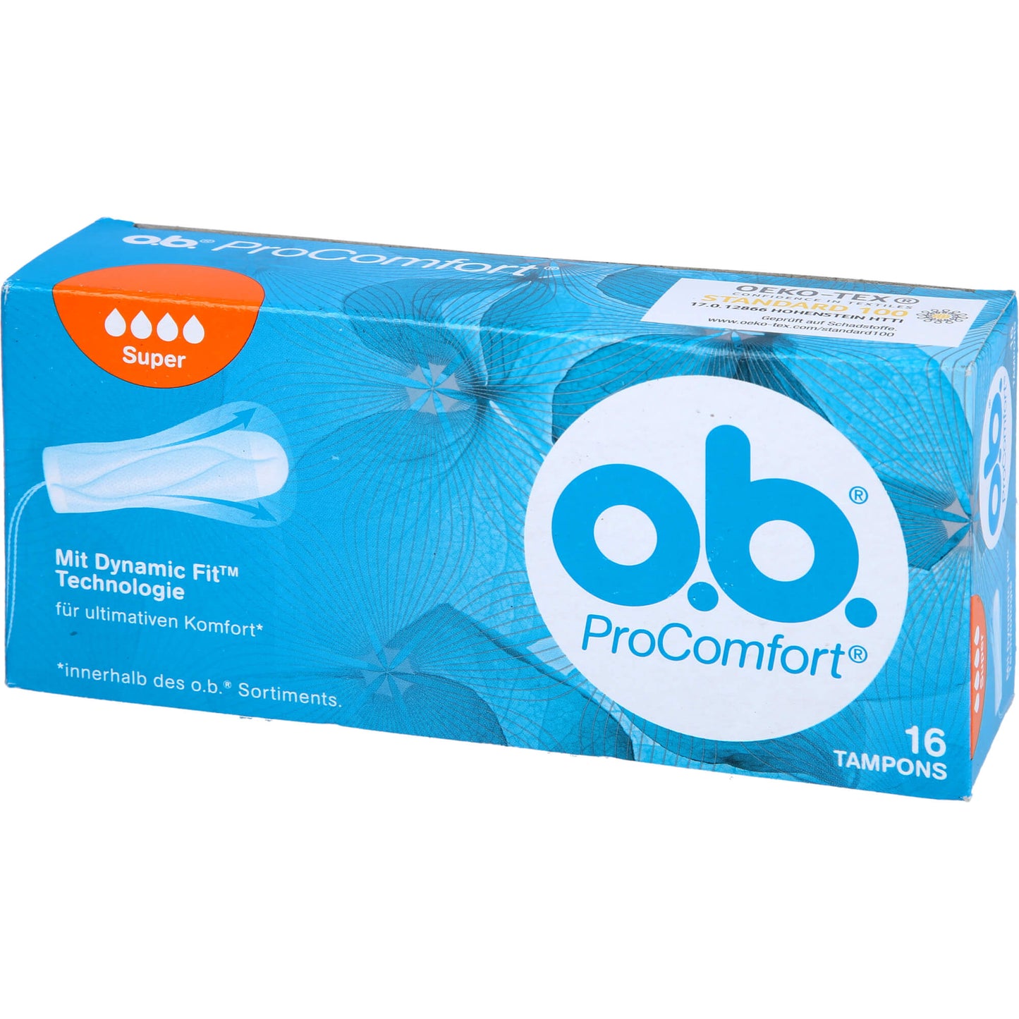 O.B. Tampons ProComfort super 16 St