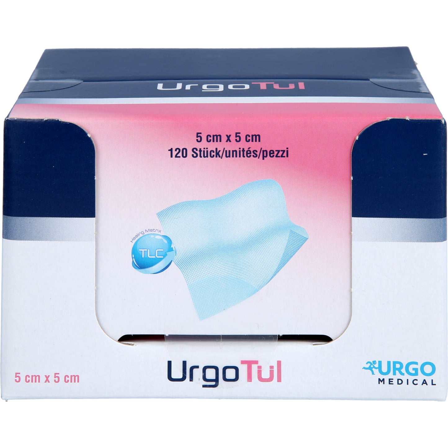 URGOTÜL 5x5 cm Wundgaze Spender 120 St