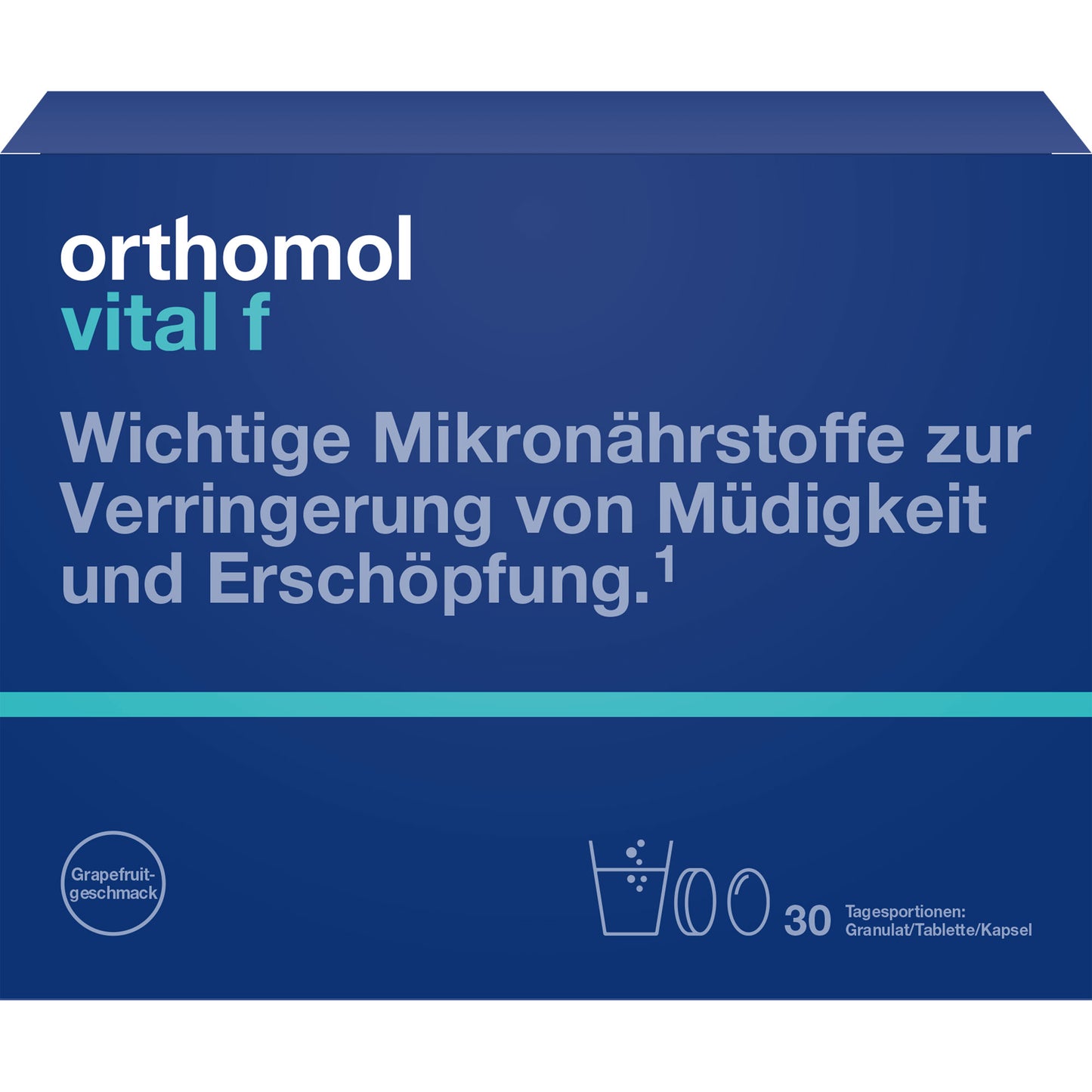 ORTHOMOL Vital F Grapefruit Gran./Kap./Tab.Kombip. 30 St