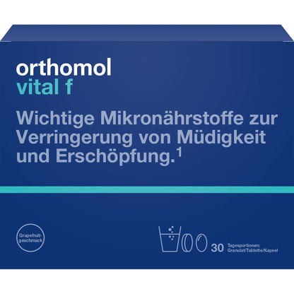 ORTHOMOL Vital F Grapefruit Gran./Kap./Tab.Kombip. 30 St