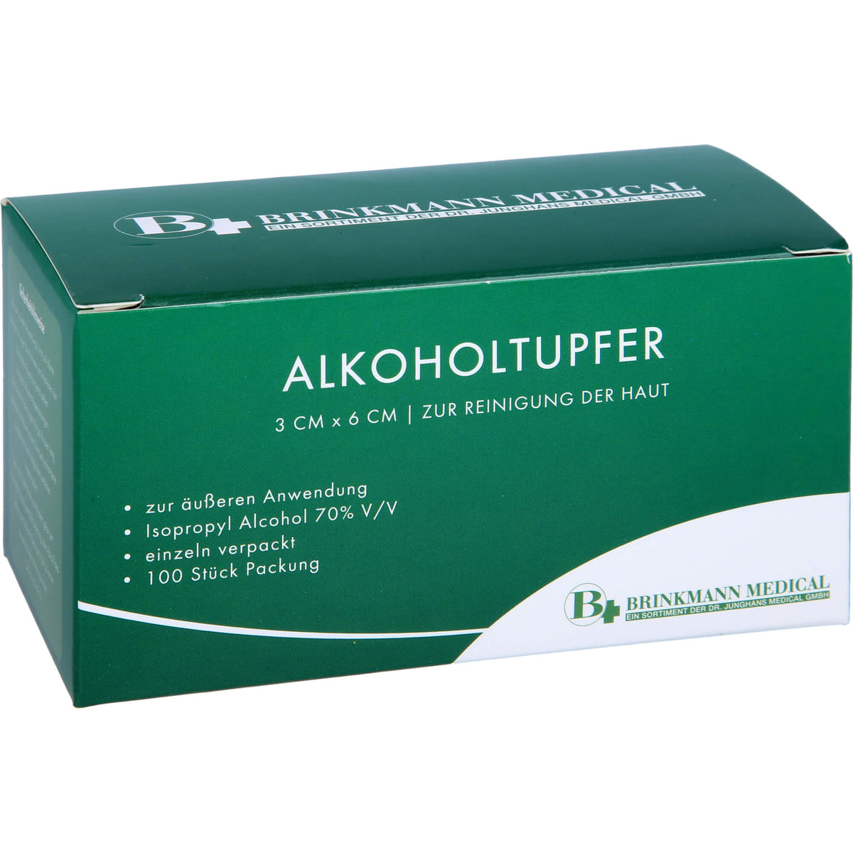 ALKOHOLTUPFER 3x6 cm steril 100 St