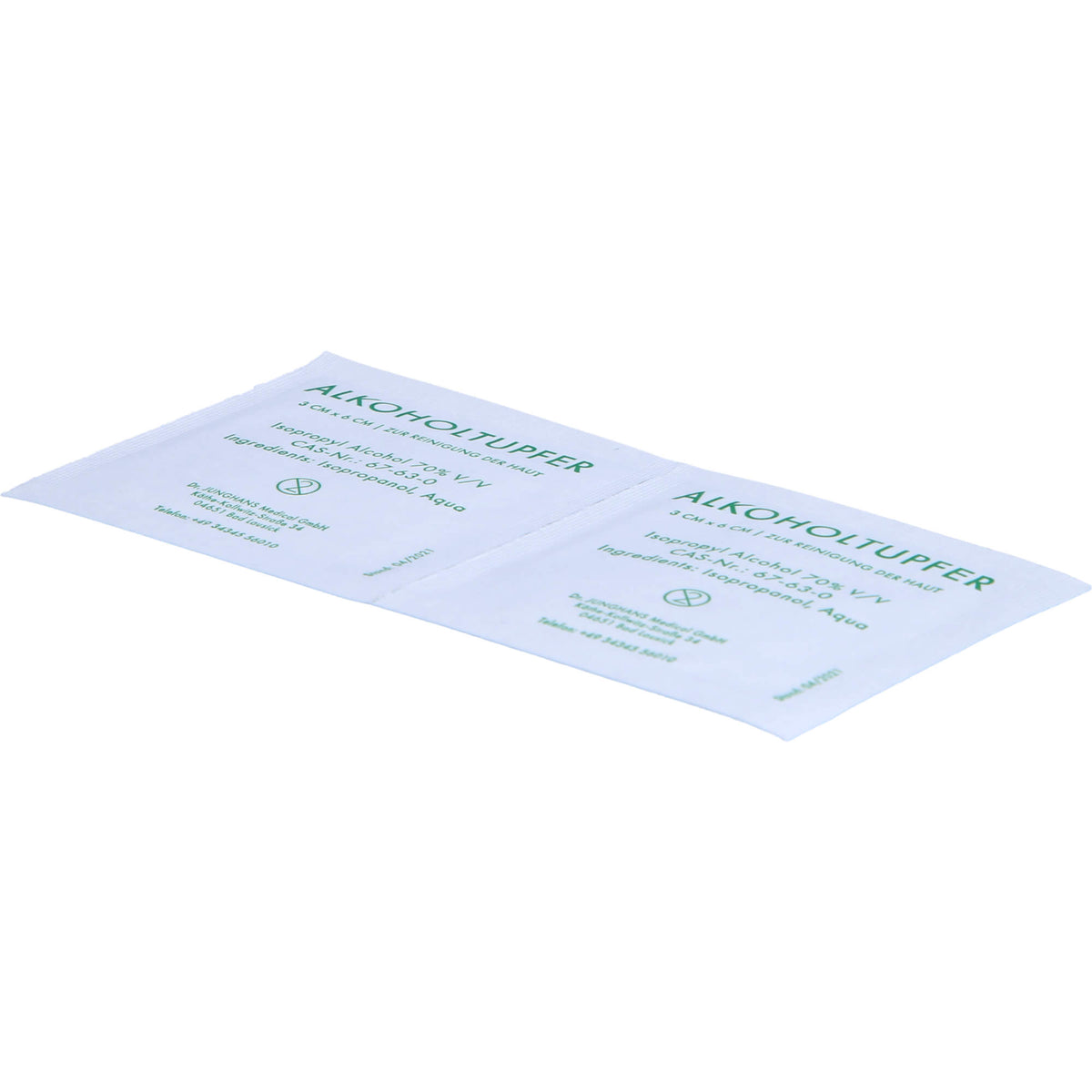 ALKOHOLTUPFER 3x6 cm steril 100 St