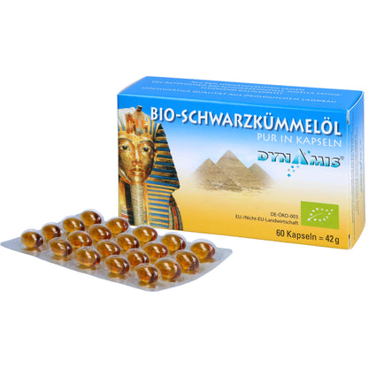 SCHWARZKÜMMEL ÄGYPT pur Kapseln 60 St