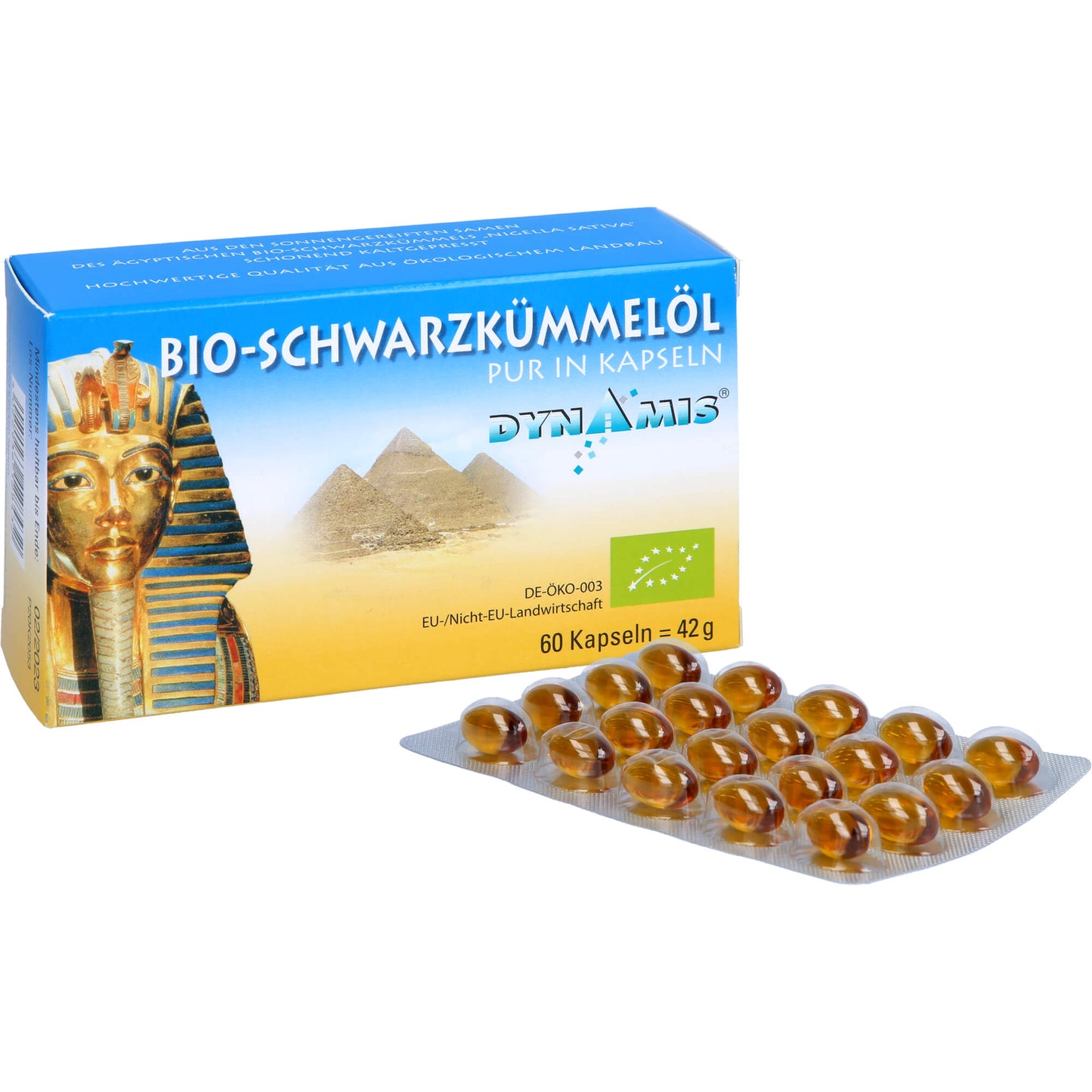 SCHWARZKÜMMEL ÄGYPT pur Kapseln 60 St