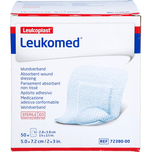 LEUKOMED sterile Pflaster 5x7,2 cm 50 St