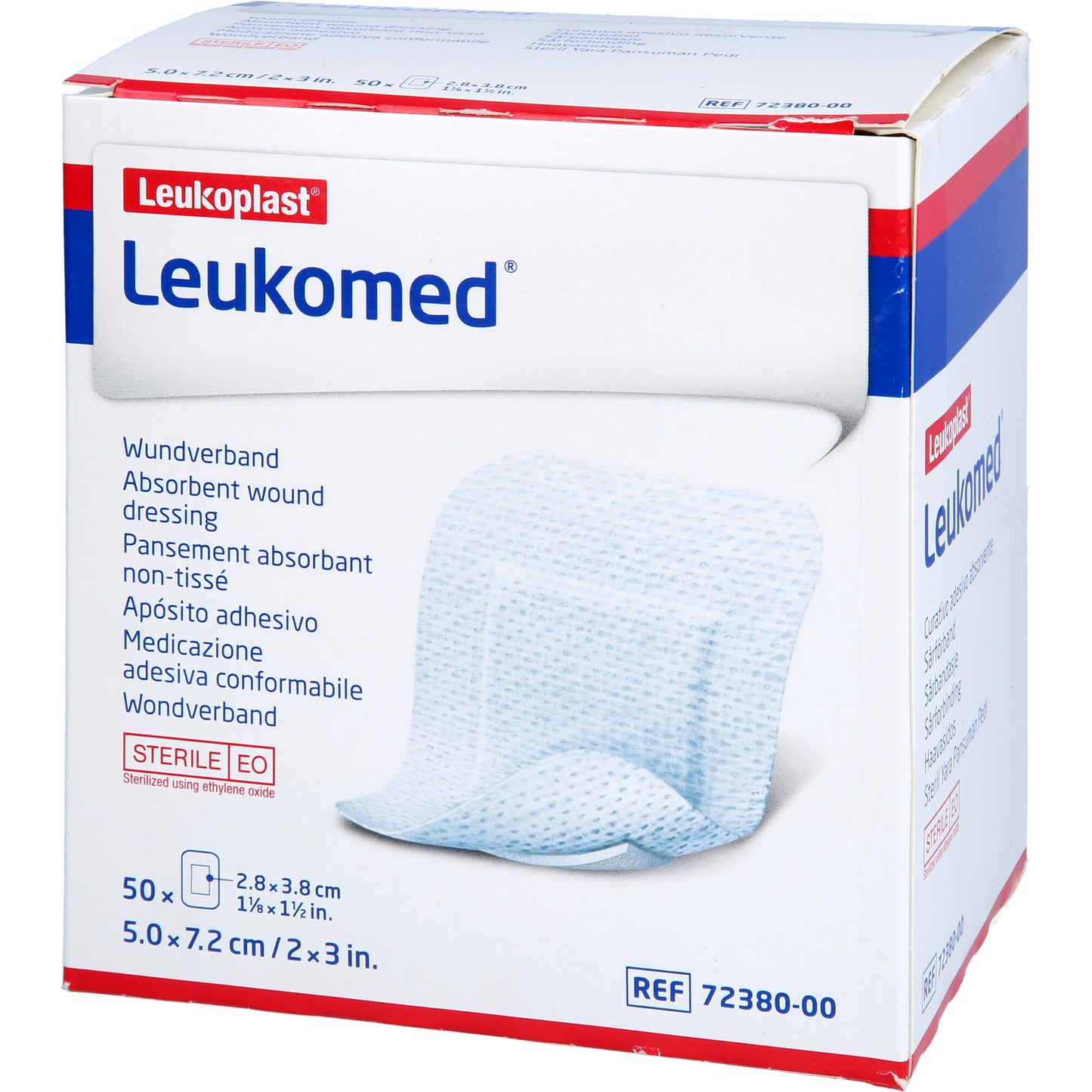 LEUKOMED sterile Pflaster 5x7,2 cm 50 St