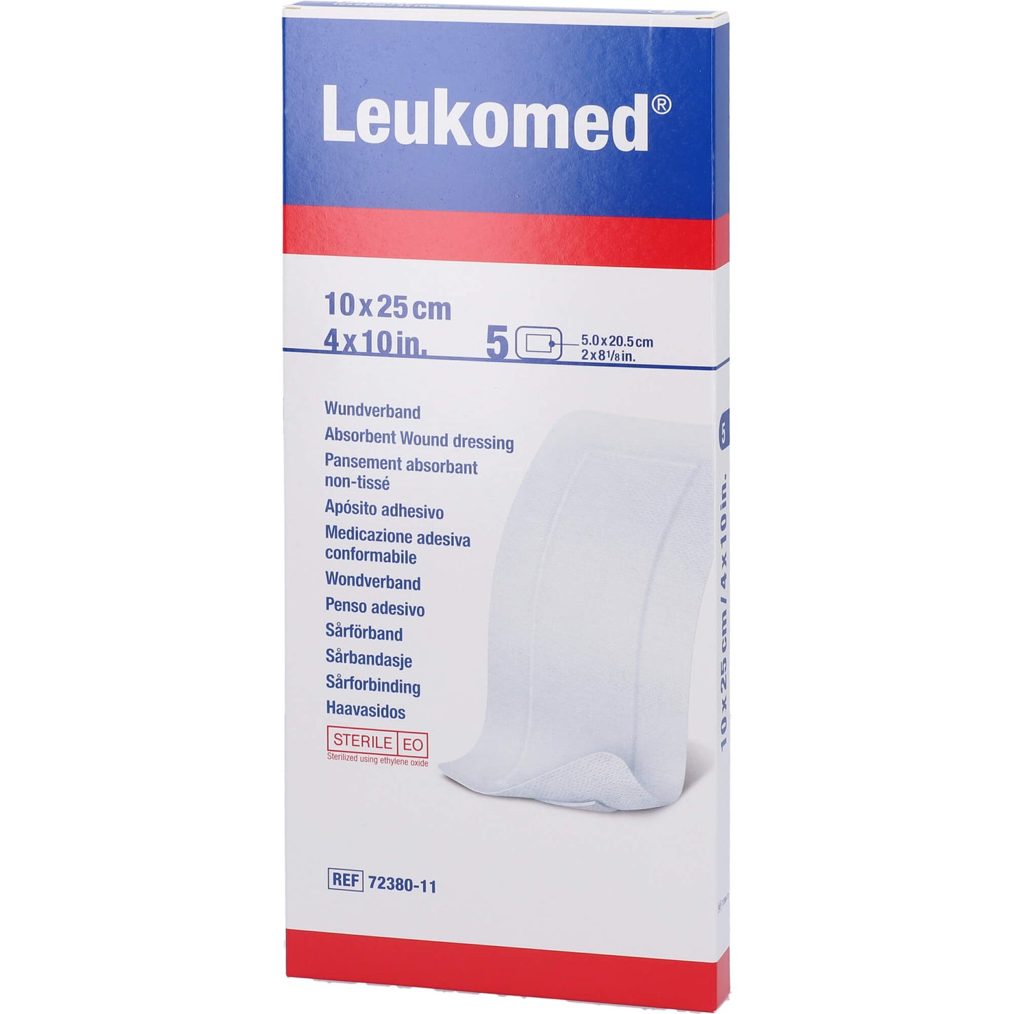 LEUKOMED sterile Pflaster 10x25 cm 5 St