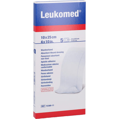 LEUKOMED sterile Pflaster 10x25 cm 5 St