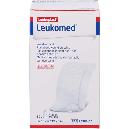 LEUKOMED sterile Pflaster 8x15 cm 50 St