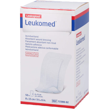 LEUKOMED sterile Pflaster 8x15 cm 50 St