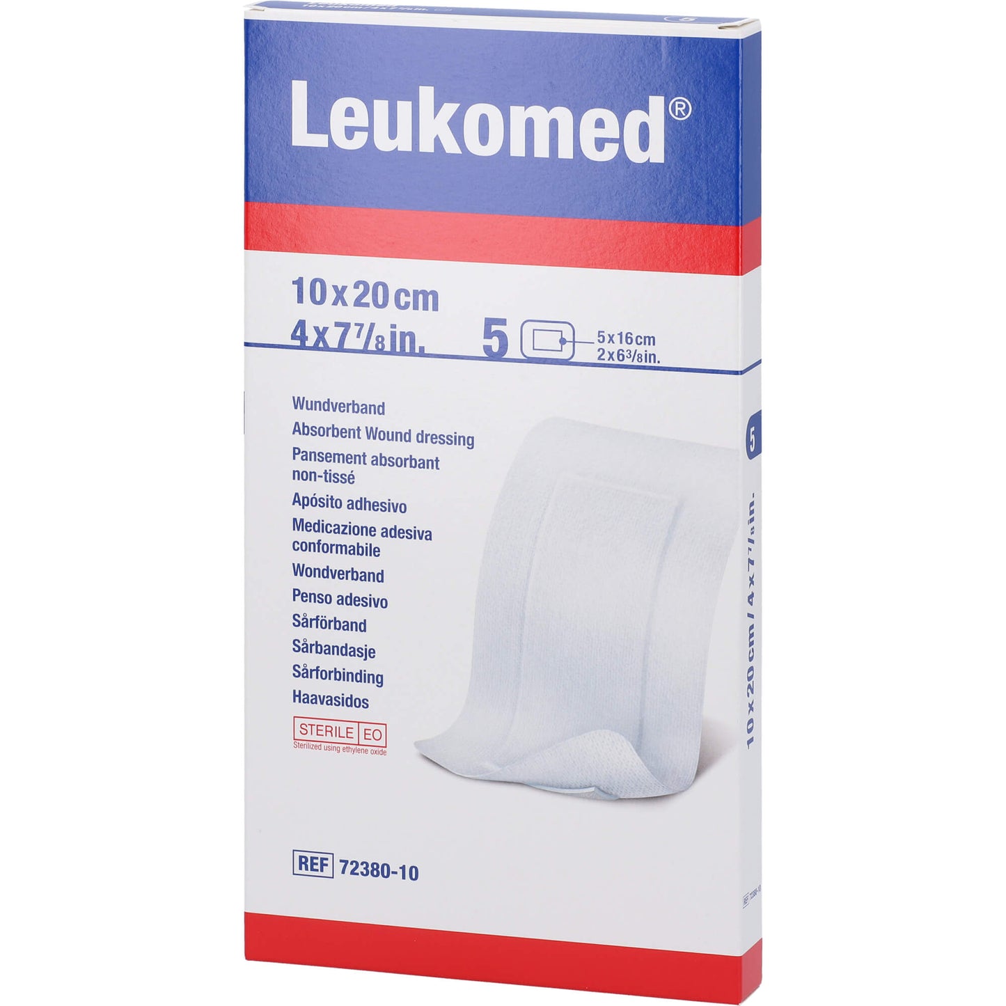 LEUKOMED sterile Pflaster 10x20 cm 5 St