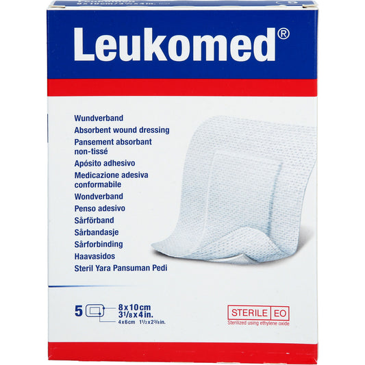 LEUKOMED sterile Pflaster 8x10 cm 5 St