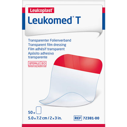 LEUKOMED transp.sterile Pflaster 5x7,2 cm 50 St