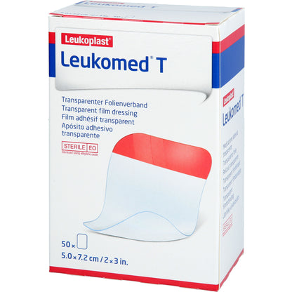 LEUKOMED transp.sterile Pflaster 5x7,2 cm 50 St
