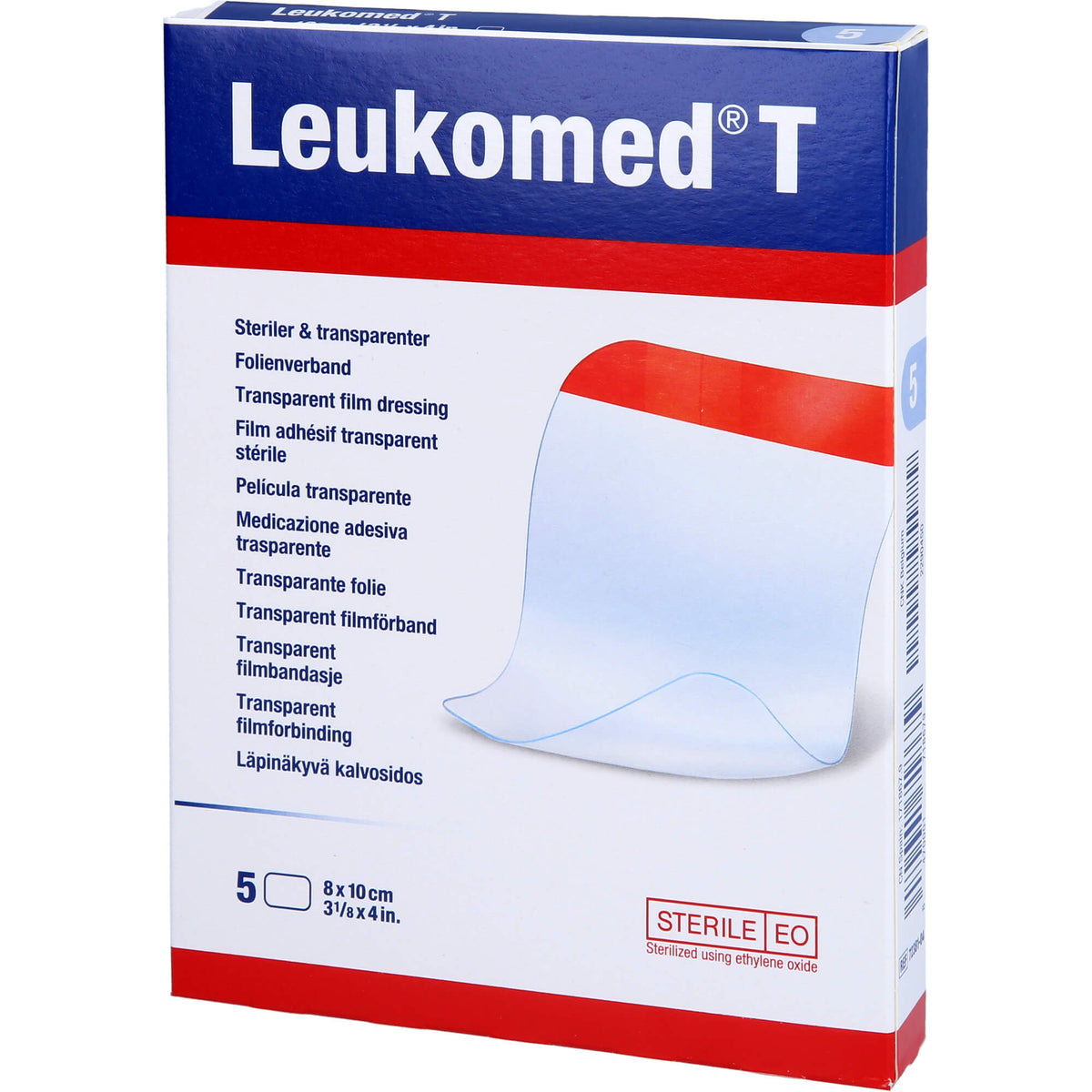 LEUKOMED transp.sterile Pflaster 8x10 cm 5 St