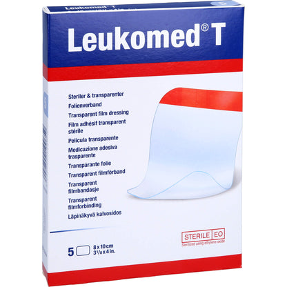 LEUKOMED transp.sterile Pflaster 8x10 cm 5 St