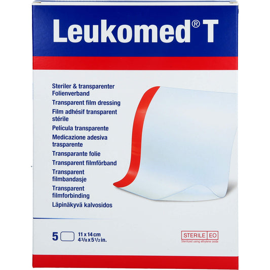 LEUKOMED transp.sterile Pflaster 11x14 cm 5 St