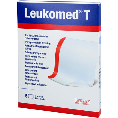 LEUKOMED transp.sterile Pflaster 11x14 cm 5 St