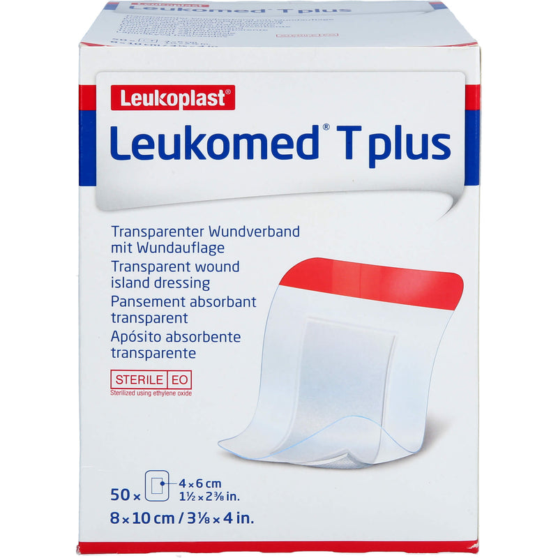 LEUKOMED T PLUS 8X10CM 50 St