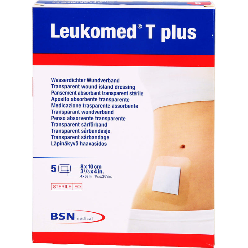 LEUKOMED T PLUS 8X10CM 5 St